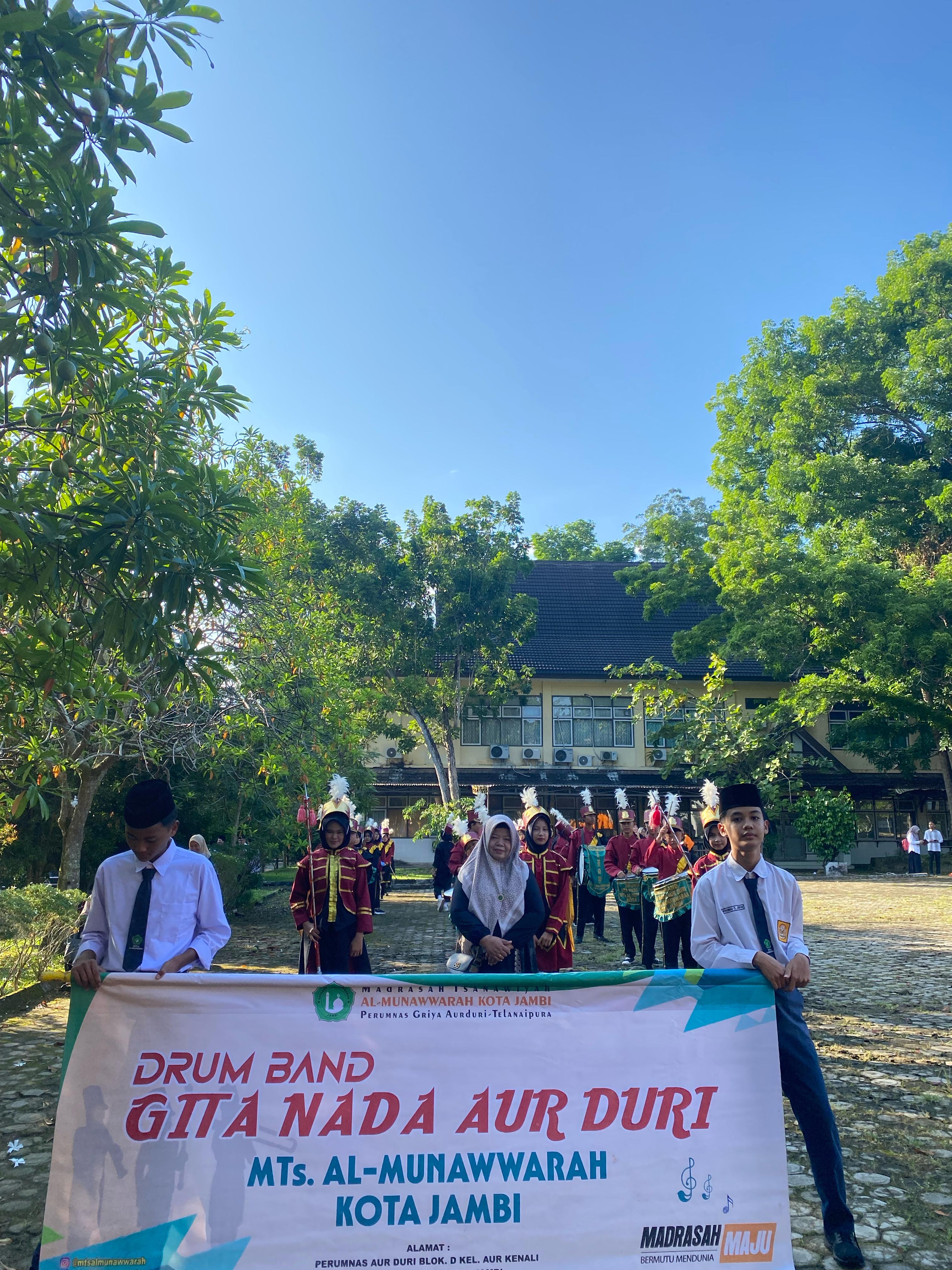 MTs Al Munawwarah Mengikuti Pawai Pembukaan MTQ Nasional dan Internasional di Universitas Jambi MTs Al Munawwarah Mengikuti Pawai Pembukaan MTQ Nasional dan Internasional di Universitas Jambi