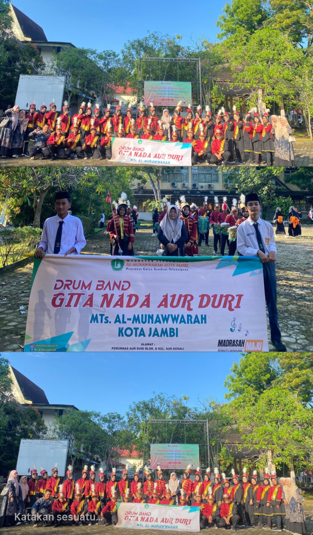 MTs Al Munawwarah Mengikuti Pawai Pembukaan MTQ Nasional dan Internasional di Universitas Jambi MTs Al Munawwarah Mengikuti Pawai Pembukaan MTQ Nasional dan Internasional di Universitas Jambi